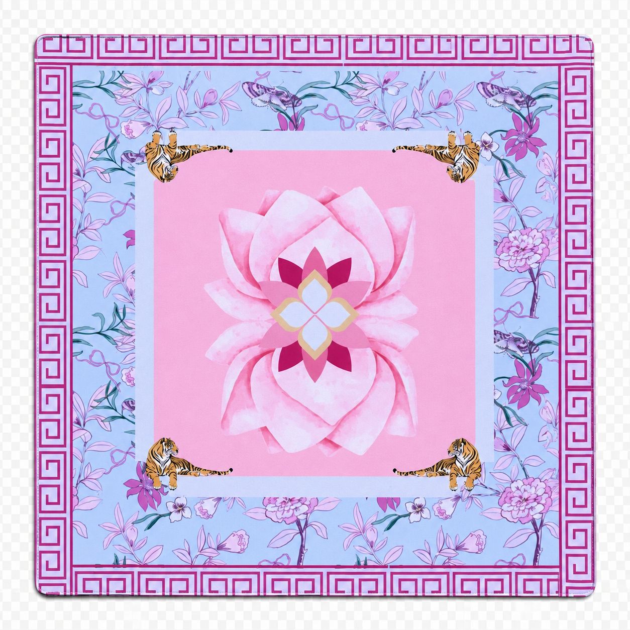 Pink Lotus Tiger