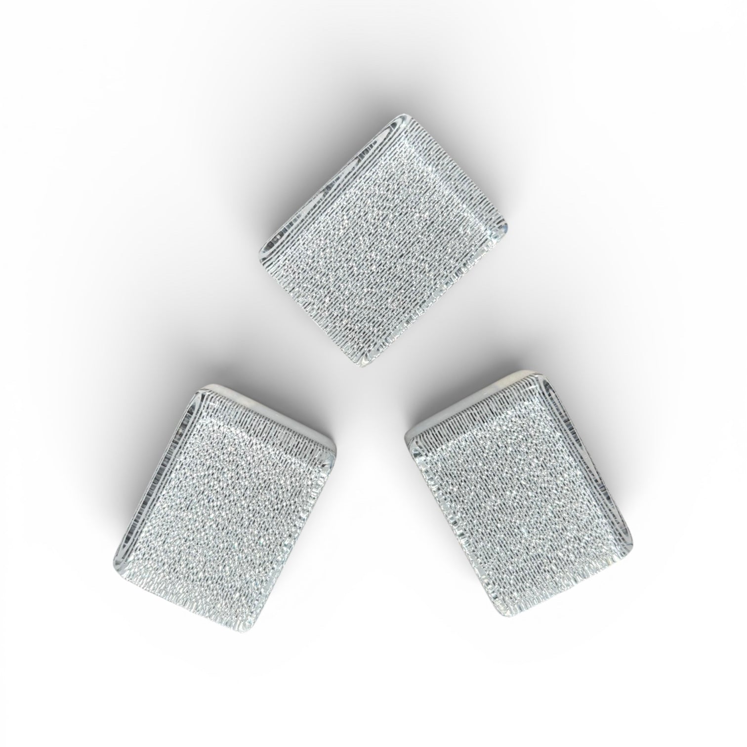 Silver Sparkle Tote Bundle with Racks (English Engraved - Size 34)