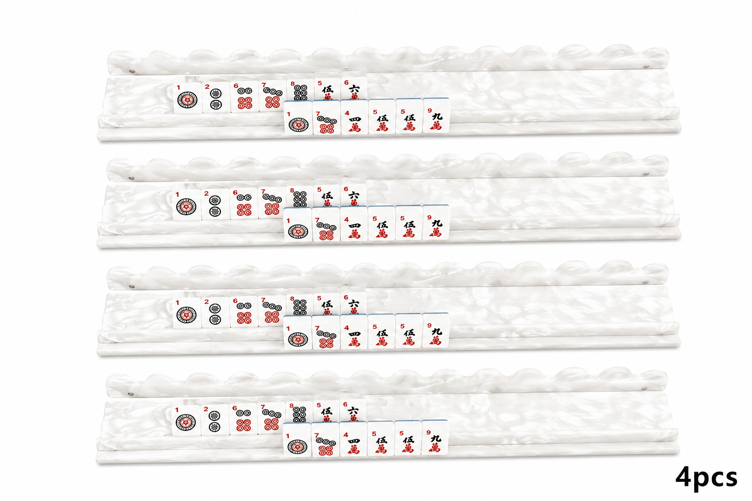 Pearl White Racks