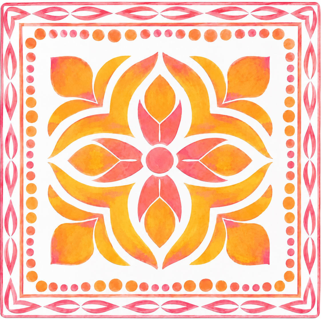 Sunset Lotus