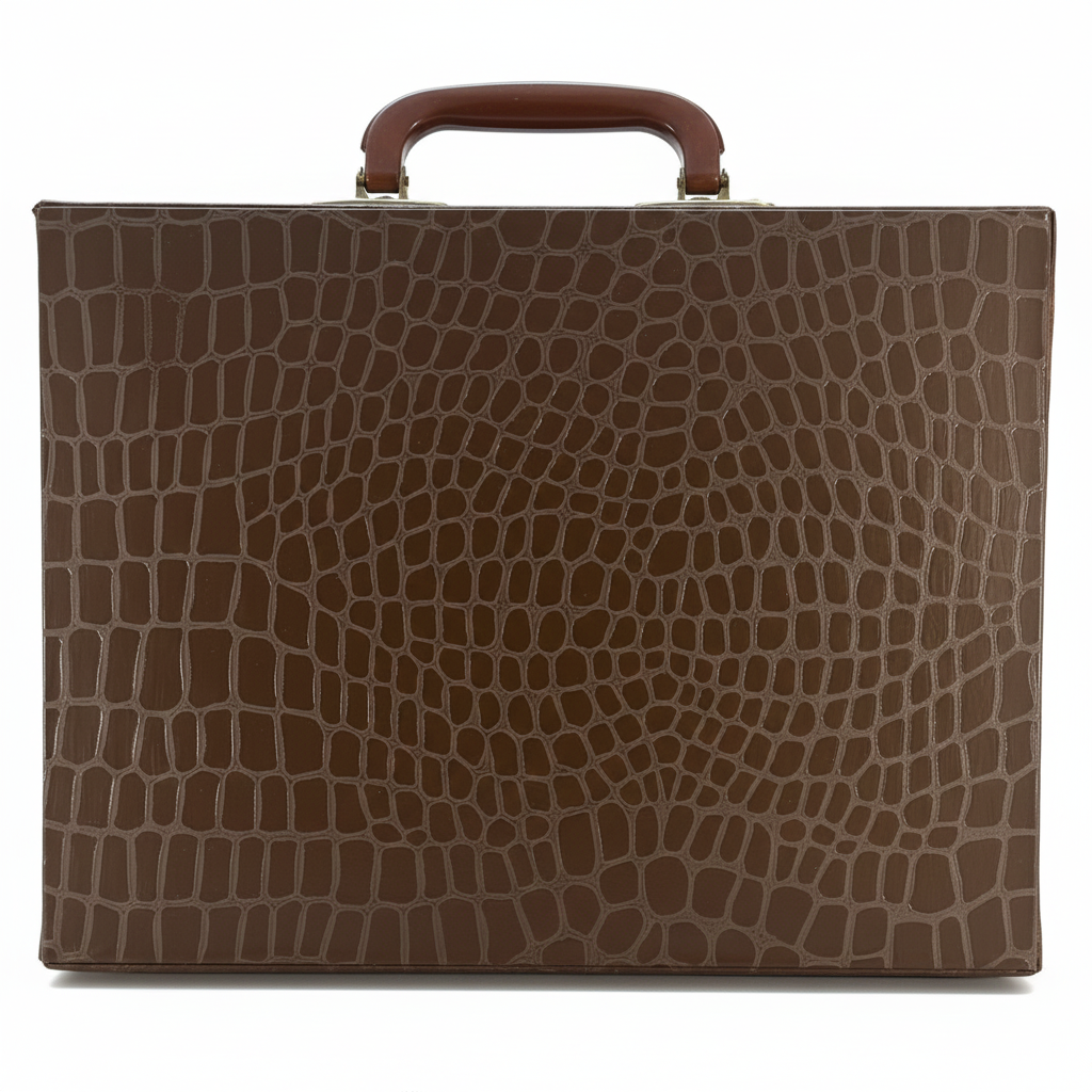 Gold Mini Mahjong Set - Faux Leather Box