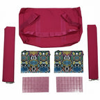 Rose Sparkle Tote Bundle with Racks (English Engraved - Size 34)