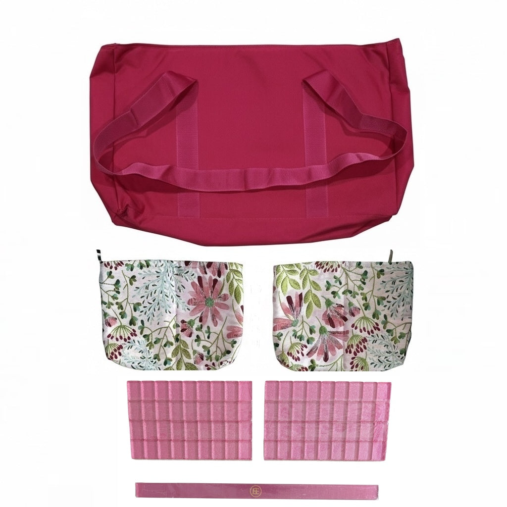 Pink Shimmer Tote - Size 31 (Non English)