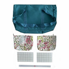 Silver Shimmer Tote - Size 31 (Non English)