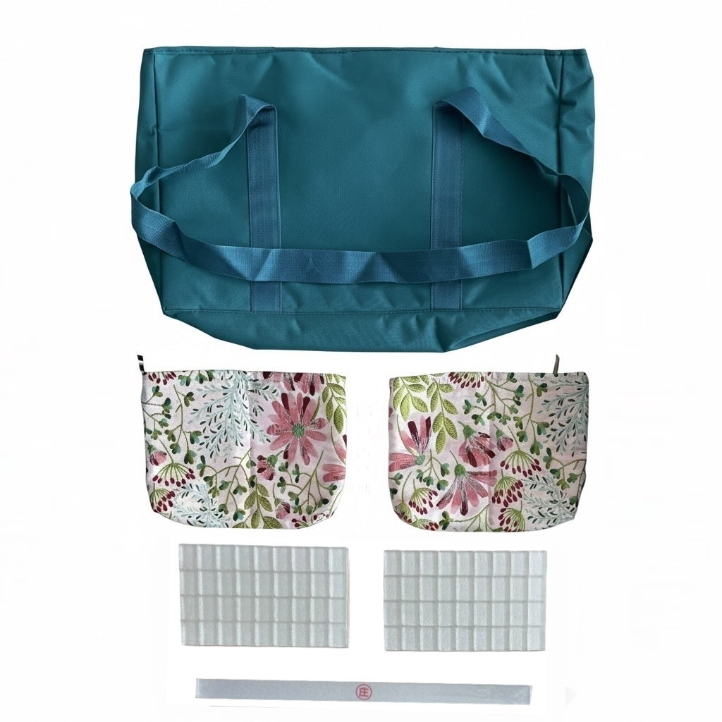 Silver Shimmer Tote - Size 31 (Non English)