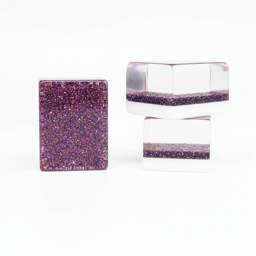 Violet Sparkle – Size 32 (English Engraved)