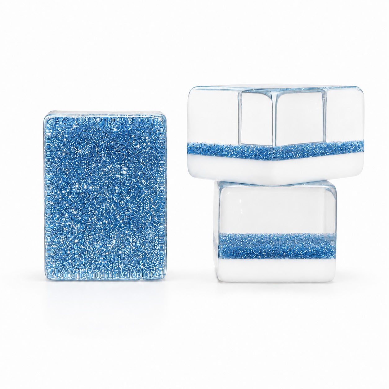 Blue Sparkle - Size 32 (English Engraved)